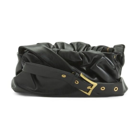 Most Wanted Cloud Crossbody With Zipper Closure Black - Picture 1 of 16